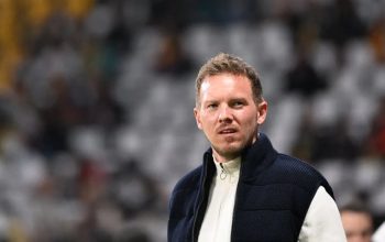 Pelatih kepala Jerman Julian Nagelsmann. (AFP/Kirill Kudryavtsev)