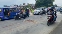 kronologis Dua Personel Drum Band Sukabumi tewas Terlindas Bus di Jalur Lingsel Cisaat Sabtu (29/06) siang berawal dari Bonceng Tiga. 
