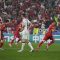 Duel antarpemain di laga Portugal vs Republik Ceko, Euro 2024 (c) AP Photo/Petr Josek