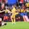 Gelandang timnas Belgia Kevin de Bruyne dalam pertandingan Grup E Euro 2024 antara Belgia dan Ukraina di Stuttgart Arena, Stuttgart, pada 26 Juni 2024. (AFP/Fabrice Coffrini)