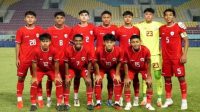 Potret Timnas U16 Indonesia dalam laga ujicoba menjelang turnamen Piala AFF U16 2024 di Kota Solo. (Sumber: PSSI)