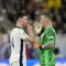 Pemain Inggris, Declan Rice (kiri) dan Jordan Pickford (c) AP Photo/Andreea Alexandru