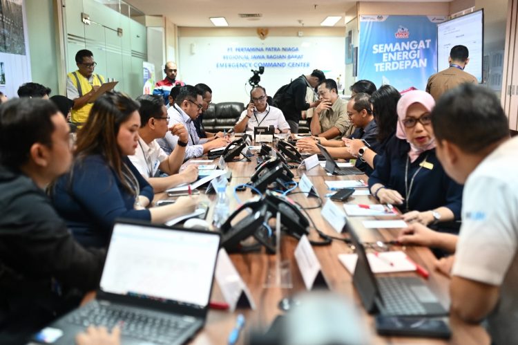 SIGAP: Pertamina Patra Niaga Regional Jawa Bagian Barat (RJBB) menggelar simulasi penanggulangan kondisi darurat bertempat di Integrated Terminal (IT) Jakarta - Plumpang pada Kamis (27/6/2024). (ist)