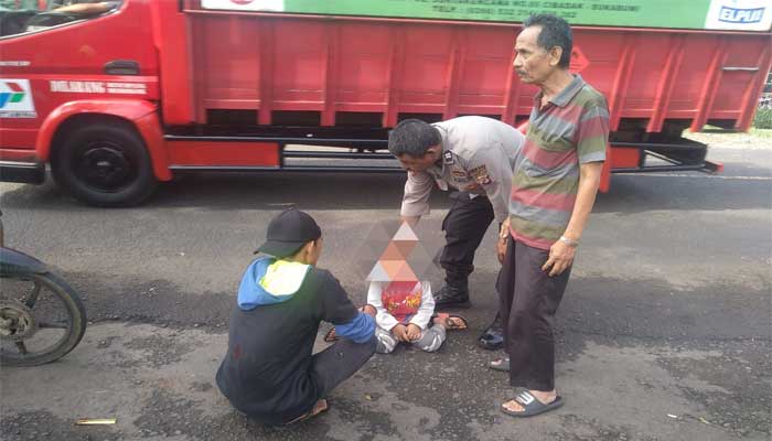 Anggota Polsek Cibadak Sukabumi