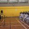 DIKUKUHKAN : Bupati Sukabumi, Marwan Hamami saat memberikan SK penambahan masa jabatan kepada salah satu kades di GOR Cisaat pada Selasa (11/06).(FOTO : DENDI/RADAR SUKABUMI)