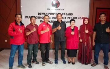 PDI P Kabupaten Sukabumi bersama Ucok Haris Maulana Yusuf