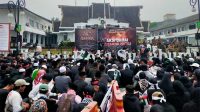 Warga Sukabumi Raya Gelar Aksi Damai Bela Palestina