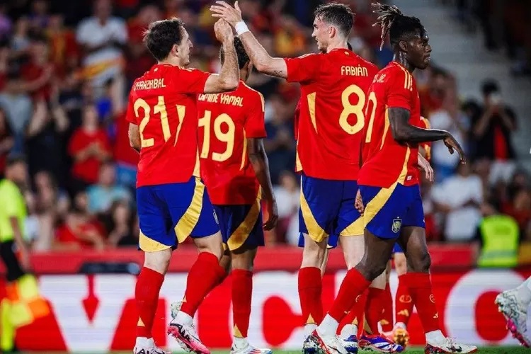 Prediksi Spanyol vs Kroasia di Euro 2024. (Sumber: Instagram Timnas Spanyol)