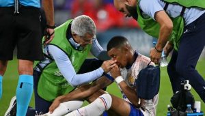 Penampakan Mbappe Cedera Patah Tulang Hidung