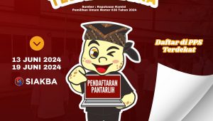 KPU Kabupaten Sukabumi Buka Pendaftaran Pantarlih, Simak Tahapannya dan Syaratnya