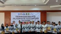 SEREMONI: PGRI Kota Sukabumi membentuk Dewan Pakar, Satgas dan Perempuan PGRI.(ist)