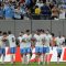 Timnas Uruguay meraih kemenangan lima gol tanpa balas atas Bolivia pada laga kedua Grup C Copa America 2024 di MetLife Stadium, East Rutherford, New Jersey, Jumat (28/6/2024) pagi WIB. (AP Photo/Julia Nikhinson)
