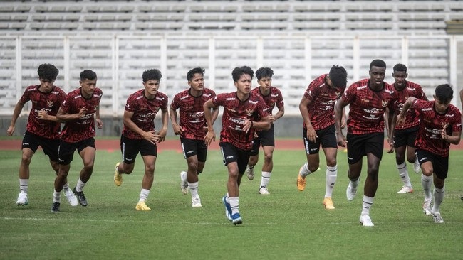 Timnas Indonesia U-19 akan diperkuat 28 pemain di Piala AFF U-19 2024. (ANTARA FOTO/Aprillio Akbar)