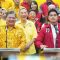DPP Golkar bakal mengajukan Jusuf Hamka (tengah) atau Baba Alun untuk dipersiapkan sebagai bakal calon wakil gubernur apabila Kaesang menyatakan maju di Pilkada Jakarta 2024.-DPP Golkar-