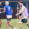 Pemain Timnas Argentina Angel Di Maria, Rodrigo De Paul, dan Lionel Messi saat berlatih jelang final Copa America 2024 di Kampus FIU di Miami Gardens, Florida, AS (13/7/2024). ANTARA/AFP/Getty Images/Carmen Mandato/aa. (Getty Images via AFP/CARMEN MANDATO)
