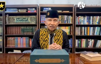 Tangkap layar mantan Ketua Umum PP Muhammadiyah Amien Rais/RMOL