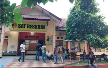 SITUASI : penampakan Mako Satreskrim Polres Sukabumi. 