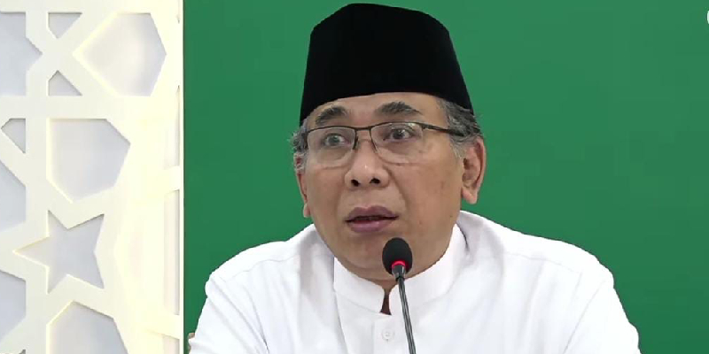 Ketua Umum Pengurus Besar Nahdlatul Ulama (PBNU), (Yahya Cholil Staquf)