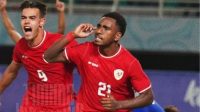 Iqbal Gwijangge jadi salah satu pemain kunci Timnas Indonesia U19 dengan golnya ke gawang Kamboja. (Instagram: @timnas.indonesia)