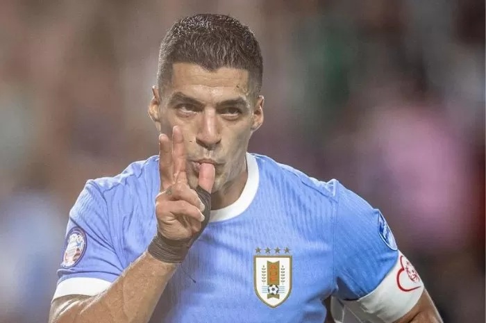 Luis Suarez berhasil gendong Uruguay untuk rebut juara ketiga Copa America 2024. (Instagram/@klinikutamacitius)