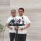 Kepala Staf Kepresidenan Jenderal Purn. Moeldoko memberikan keterangan pers di Gedung Bina Graha, Kantor Staf Presiden RI, Jakarta, Senin (22/7/2024). (Mentari Dwi Gayati)