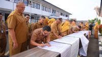 ASN Pemkot Sukabumi Tandatangani Pakta Integritas, Jaga Netralitas Pilkada 2024