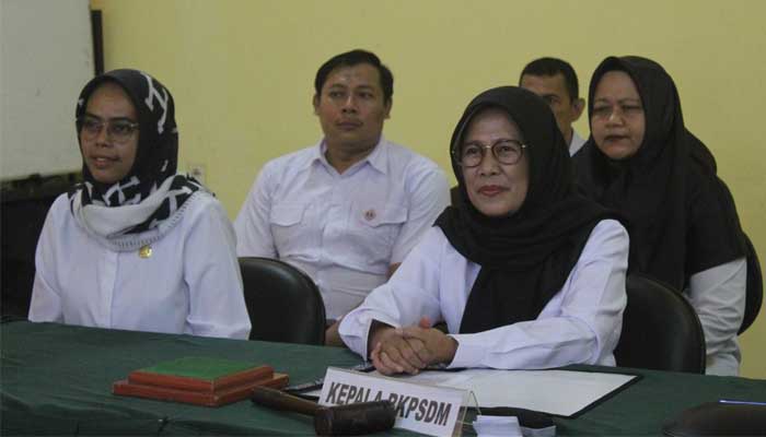 Kepala BKPSDM Kabupaten Sukabumi, Ir. Teja Sumirat