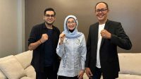 Bacalon Wali Kota Sukabumi Ayep Zaki-Bobby Maulana Sowan ke Desy Ratnasari