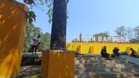 Disperkim Kabupaten Sukabumi Sulap Taman RTH Palabuhanratu Lebih Indah