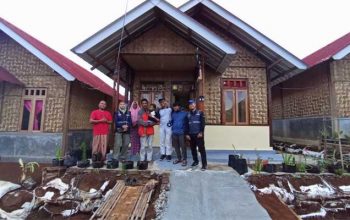 Huntap Pergerakan Tanah Nyalindung Sukabumi