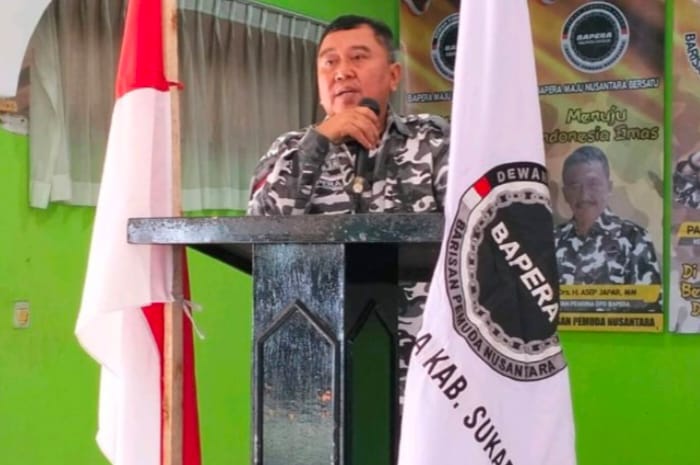 Ketua DPD Bapera Kabupaten Sukabumi, H. Falah Efendi.