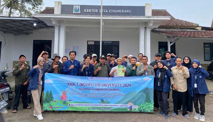 KKN-T IPB University di Desa Cihamerang Sukabumi
