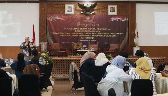KPU Kota Sukabumi Bimtek