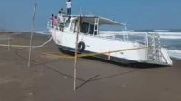 Kapal Speedboat Muatan WNA di Sukabumi