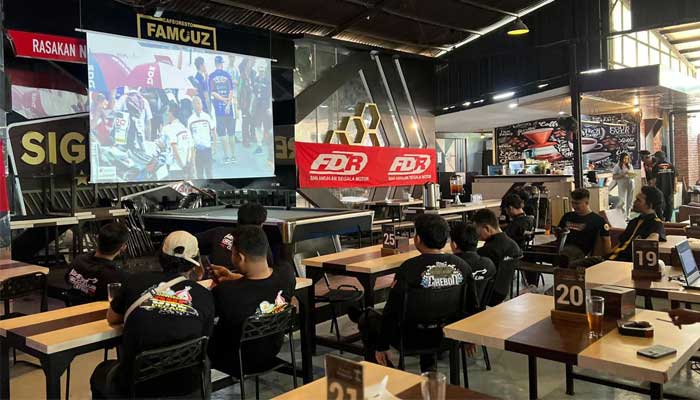 Komunitas Honda Nobar Mandalika