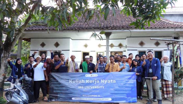 Kuliah Kerja Nyata IPB di Desa Mandrajaya Sukabumi