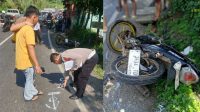 Lakalantas di Gunungguruh Sukabumi, Pengemudi Yamaha Vega Tewas Tertabrak Truk Engkel
