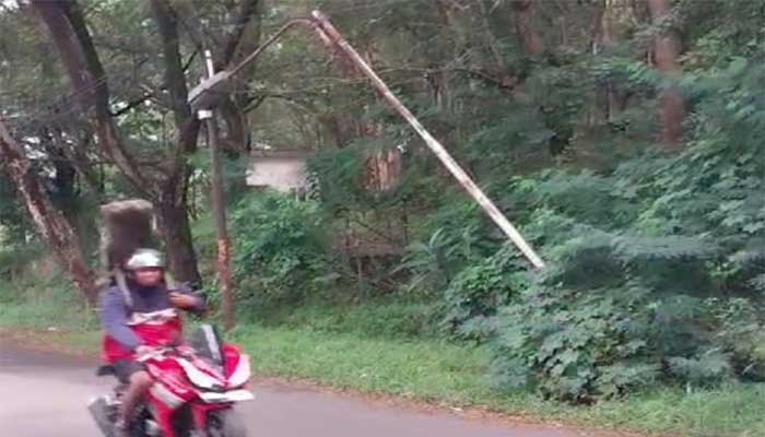 PJU di ruas jalan tenjo resmi