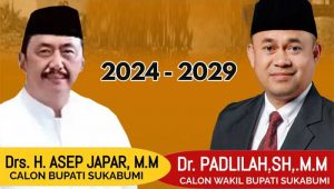 Bacalon Wakil Bupati Sukabumi Padlilah Percaya Diri Berdampingan dengan Asjap