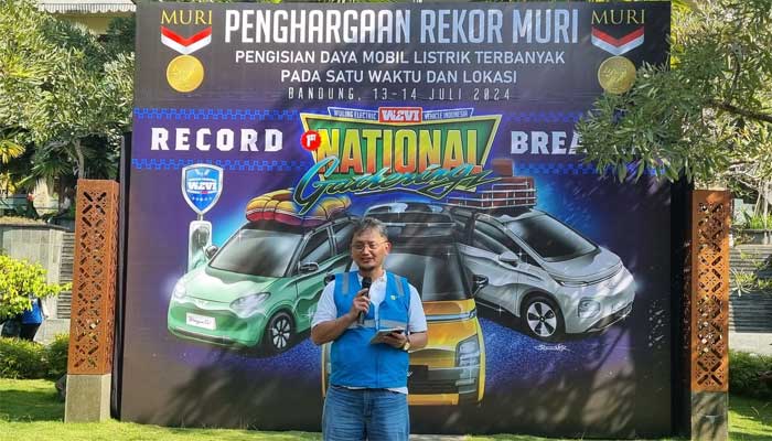 Rekor MURI Charging Mobil Listrik PLN