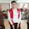 Terdakwa GRT anak DPR RI terdakwa kasus penganiayaan hingga meninggal saat mendengar putusan majelis hakim memvonisnya bebas dakwaan di PN Surabaya, Rabu (24/7/2024).
