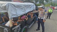 Operasi Patuh Lodaya 2024, Polres Sukabumi Tilang Ratusan Kendaraan Motor dan Mobil