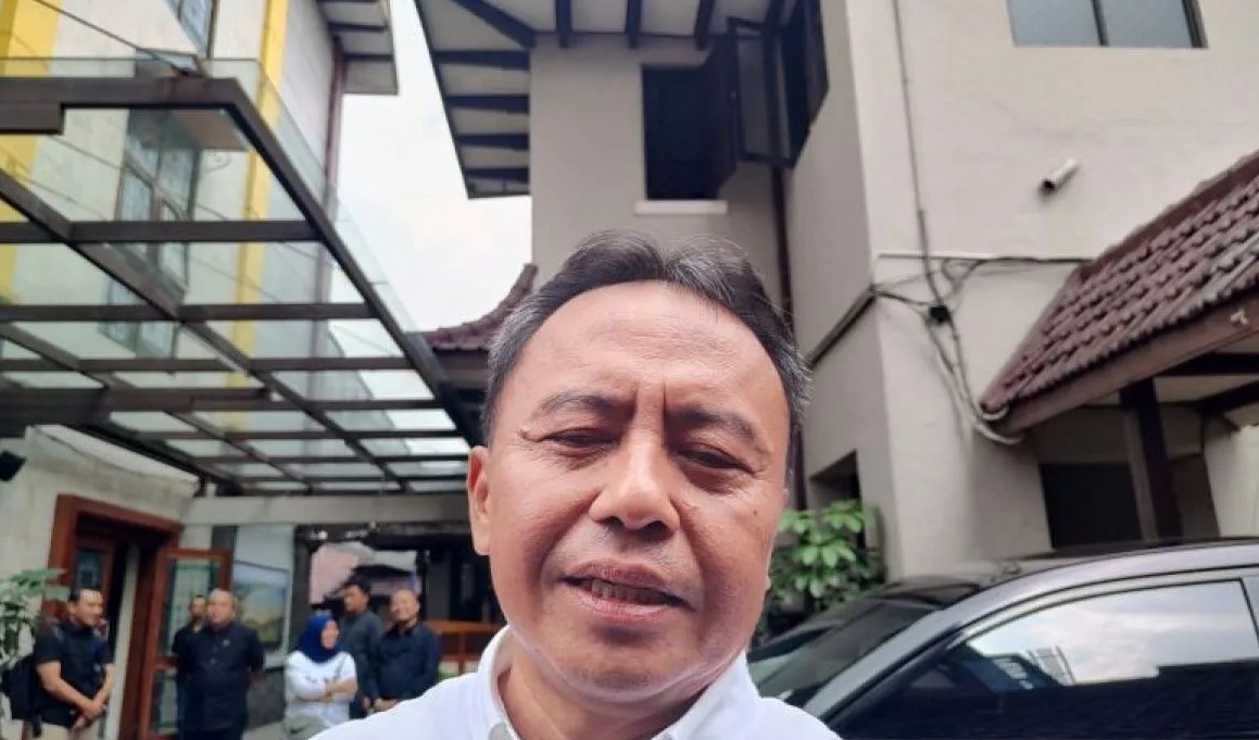 Sekda Jabar Herman Suryatman memberikan keterangan di Bandung. ANTARA/Ricky Prayoga.