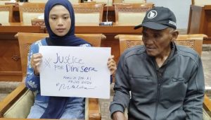 Potret Ayah dan Adik Gadis Sukabumi Kasus Ronnald datangi DPR Komisi III, Cari Keadilan!