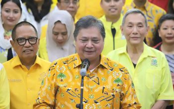 Ketua Umum Partai Golkar Airlangga Hartarto (DERY RIDWANSAH/ JAWAPOS.COM)