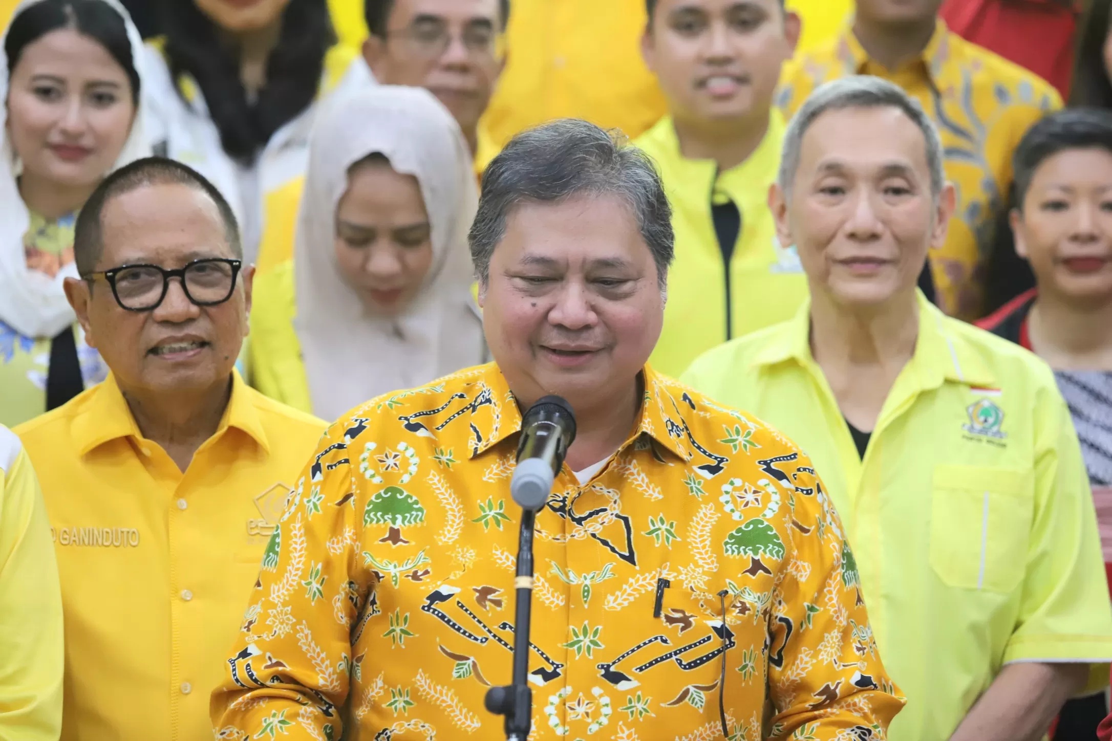Ketua Umum Partai Golkar Airlangga Hartarto (DERY RIDWANSAH/ JAWAPOS.COM)