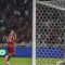 Pesepak bola timnas Indonesia Dimas Drajad (kiri) melakukan selebrasi usai mencetak gol ke gawang timnas Brunei dalam pertandingan leg 1 kualifikasi Piala Dunia 2026 babak pertama zona Asia di Stadion Utama Gelora Bung Karno (GBK), Senayan, Jakarta, Kamis (12/10/2023). (GALIH PRADIPTA)