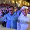Bakal calon gubernur Jawa Barat Dedi Mulyadi (kanan) disambut Wali Kota Bogor periode 2014-2024 Bima Arya (kiri) saat kunjungan ke Pendopo Enam, Perumahan Baranangsiang Indah, Kota Bogor, Jawa Barat, Kamis (15/8/2024). ANTARA FOTO/Arif Firmansyah/foc/aa. (ARIF FIRMANSYAH)