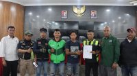 Potret Proses Damai Pengemudi Angkot dan Ojol di Polres Sukabumi