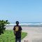 Pantai Apra di Kecamatan Sindangbarang, Kabupaten Cianjur, Jawa Barat, salah satu pantai yang banyak dikunjungi wisatawan dari berbagai daerah. ANTARA/Ahmad Fikri
